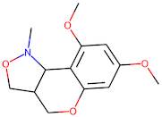 11,13-Dimethoxy-3-methyl-4,8-dioxa-3-azatricyclo[7.4.0.02,6]trideca-1(13),9,11-triene