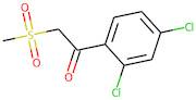 1-(2,4-Dichlorophenyl)-2-methanesulfonylethan-1-one