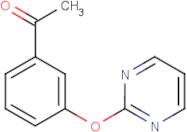 1-[3-(Pyrimidin-2-yloxy)phenyl]ethan-1-one