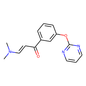 (2E)-3-(Dimethylamino)-1-[3-(pyrimidin-2-yloxy)phenyl]prop-2-en-1-one