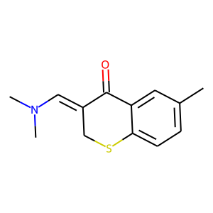 (3Z)-3-[(Dimethylamino)methylidene]-6-methyl-3,4-dihydro-2H-1-benzothiopyran-4-one