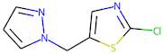 2-Chloro-5-[(1H-pyrazol-1-yl)methyl]-1,3-thiazole