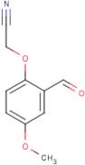 2-(2-Formyl-4-methoxyphenoxy)acetonitrile