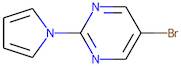 5-Bromo-2-(1H-pyrrol-1-yl)pyrimidine