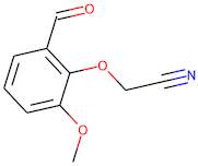 2-(2-Formyl-6-methoxyphenoxy)acetonitrile