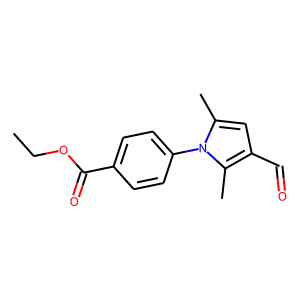 Ethyl 4-(3-formyl-2,5-dimethyl-1H-pyrrol-1-yl)benzoate