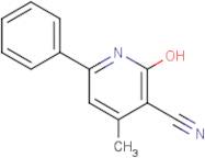 4-Methyl-2-oxo-6-phenyl-1,2-dihydropyridine-3-carbonitrile