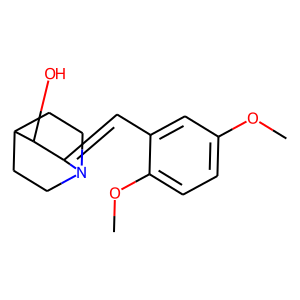 (2Z)-2-[(2,5-Dimethoxyphenyl)methylidene]-1-azabicyclo[2.2.2]octan-3-ol