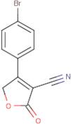 4-(4-Bromophenyl)-2-oxo-2,5-dihydrofuran-3-carbonitrile
