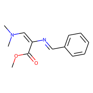 Methyl (2E)-3-(dimethylamino)-2-[(E)-(phenylmethylidene)amino]prop-2-enoate