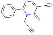 2-Oxo-6-phenyl-1-(prop-2-yn-1-yl)-1,2-dihydropyridine-3-carbonitrile