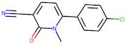 6-(4-Chlorophenyl)-1-methyl-2-oxo-1,2-dihydropyridine-3-carbonitrile