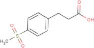 3-[4-(Methylsulphonyl)phenyl]propanoic acid