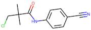 3-Chloro-N-(4-cyanophenyl)-2,2-dimethylpropanamide