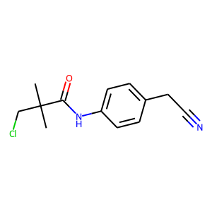 3-Chloro-N-[4-(cyanomethyl)phenyl]-2,2-dimethylpropanamide