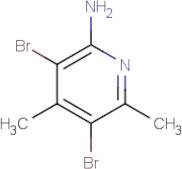 3,5-Dibromo-4,6-dimethylpyridin-2-amine