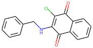 2-(Benzylamino)-3-chloro-1,4-dihydronaphthalene-1,4-dione