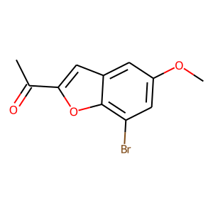 1-(7-Bromo-5-methoxy-1-benzofuran-2-yl)ethan-1-one