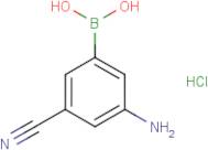 3-Amino-5-cyanobenzeneboronic acid hydrochloride