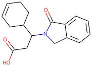 3-(Cyclohex-3-en-1-yl)-3-(1-oxo-2,3-dihydro-1H-isoindol-2-yl)propanoic acid