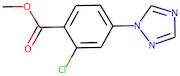 Methyl 2-chloro-4-(1H-1,2,4-triazol-1-yl)benzoate