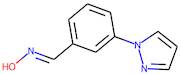 (E)-N-{[3-(1H-Pyrazol-1-yl)phenyl]methylidene}hydroxylamine