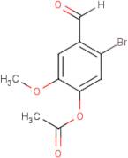 4-Acetoxy-2-bromo-5-methoxybenzaldehyde