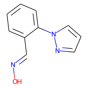 (E)-N-{[2-(1H-Pyrazol-1-yl)phenyl]methylidene}hydroxylamine