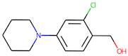 [2-Chloro-4-(piperidin-1-yl)phenyl]methanol