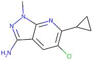 5-Chloro-6-cyclopropyl-1-methyl-1H-pyrazolo[3,4-b]pyridin-3-amine