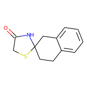 3,4-Dihydro-1H-spiro[naphthalene-2,2'-[1,3]thiazolidine]-4'-one