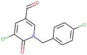 5-Chloro-1-[(4-chlorophenyl)methyl]-6-oxo-1,6-dihydropyridine-3-carbaldehyde