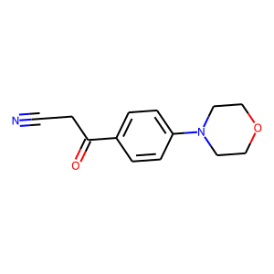 3-[4-(Morpholin-4-yl)phenyl]-3-oxopropanenitrile