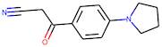 3-Oxo-3-[4-(pyrrolidin-1-yl)phenyl]propanenitrile