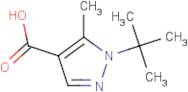 1-tert-Butyl-5-methyl-1H-pyrazole-4-carboxylic acid