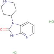1-(Piperidin-4-yl)-1H,2H,3H-imidazo[4,5-b]pyridin-2-one dihydrochloride