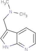 Dimethyl({1H-pyrrolo[2,3-b]pyridin-3-yl}methyl)amine