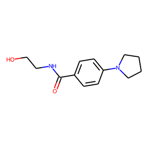 N-(2-Hydroxyethyl)-4-(pyrrolidin-1-yl)benzamide