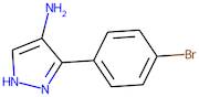 3-(4-Bromophenyl)-1H-pyrazol-4-amine