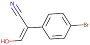 2-(4-Bromophenyl)-3-hydroxyprop-2-enenitrile