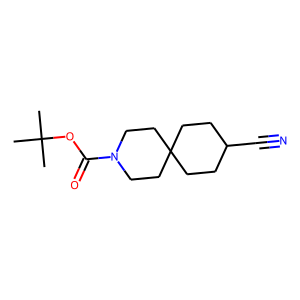 tert-Butyl 9-cyano-3-azaspiro[5.5]undecane-3-carboxylate