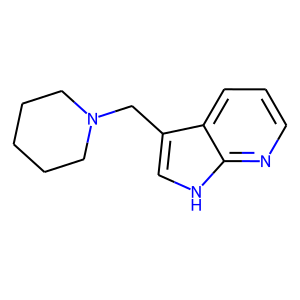 1-({1H-Pyrrolo[2,3-b]pyridin-3-yl}methyl)piperidine