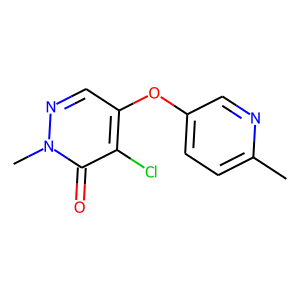 4-Chloro-2-methyl-5-[(6-methylpyridin-3-yl)oxy]-2,3-dihydropyridazin-3-one