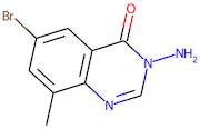 3-Amino-6-bromo-8-methyl-3,4-dihydroquinazolin-4-one