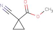 Methyl 1-cyanocyclopropane-1-carboxylate