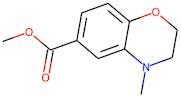 Methyl 4-methyl-3,4-dihydro-2H-1,4-benzoxazine-6-carboxylate