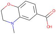 4-Methyl-3,4-dihydro-2H-1,4-benzoxazine-6-carboxylic acid