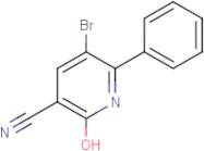 5-Bromo-2-oxo-6-phenyl-1,2-dihydropyridine-3-carbonitrile