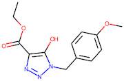 Ethyl 5-hydroxy-1-(4-methoxybenzyl)-1H-1,2,3-triazole-4-carboxylate