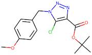 tert-Butyl 5-chloro-1-(4-methoxybenzyl)-1H-1,2,3-triazole-4-carboxylate